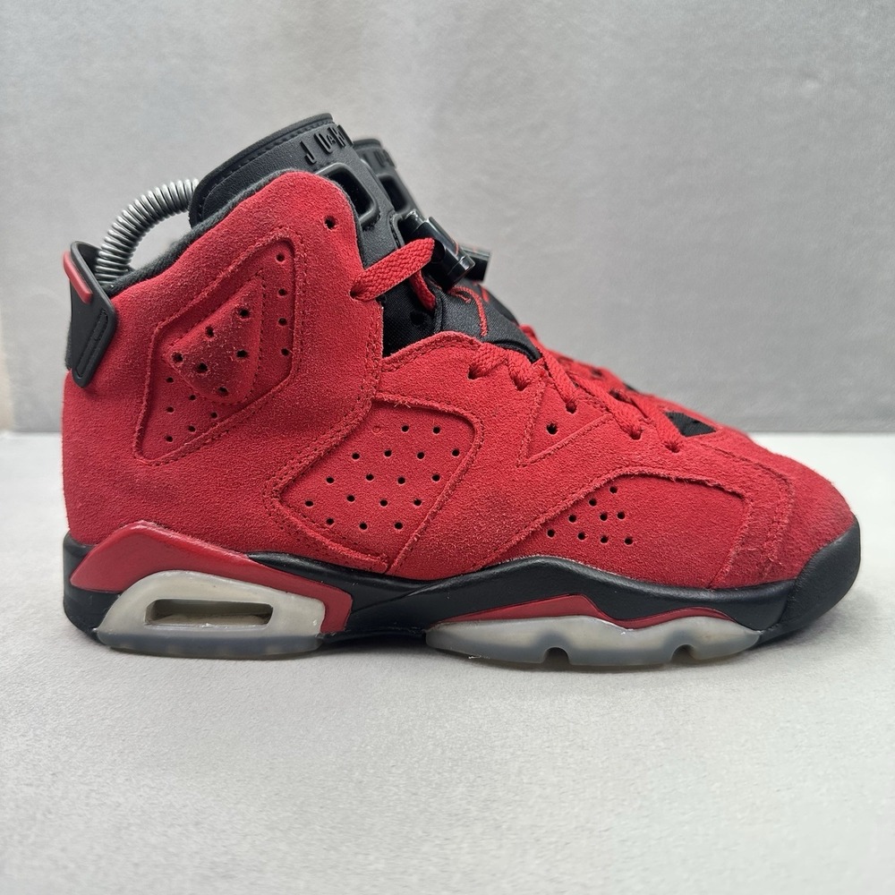 Size 4Y / Womens 5.5‎ Nike Air Jordan 6 Retro (GS) Toro Bravo Shoes 384665-600